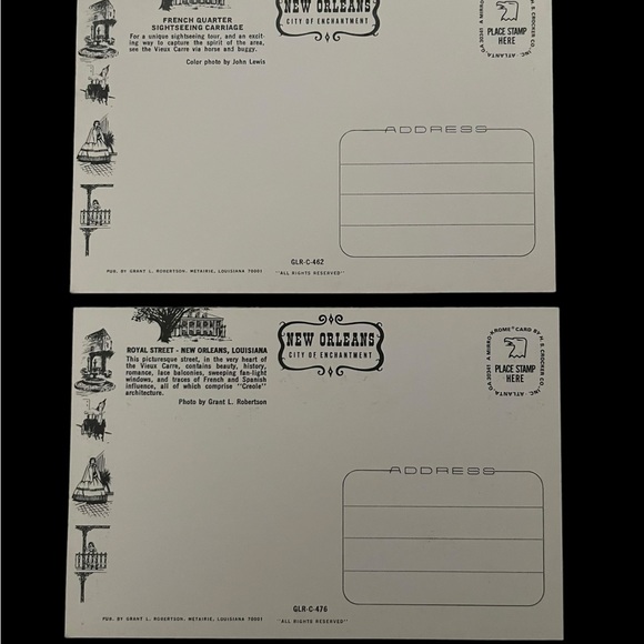 Vintage New Orleans Louisiana Postcard Lot of 8 French Quarter SuperDome UNUSED - Picture 5 of 11